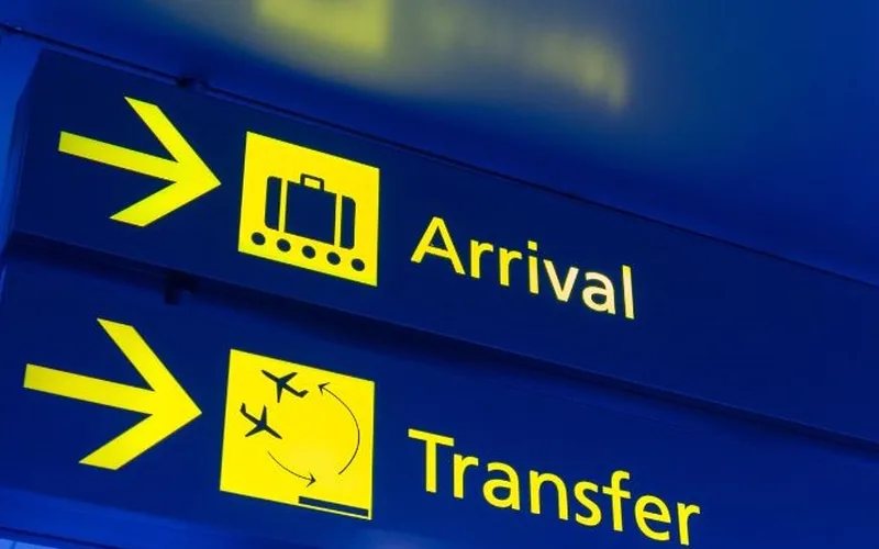 Airport transfers in London by Chauffeurz London Heathrow airport arrival signs — Chauffeurz premium chauffeur transfer service, flight-tracked pickup